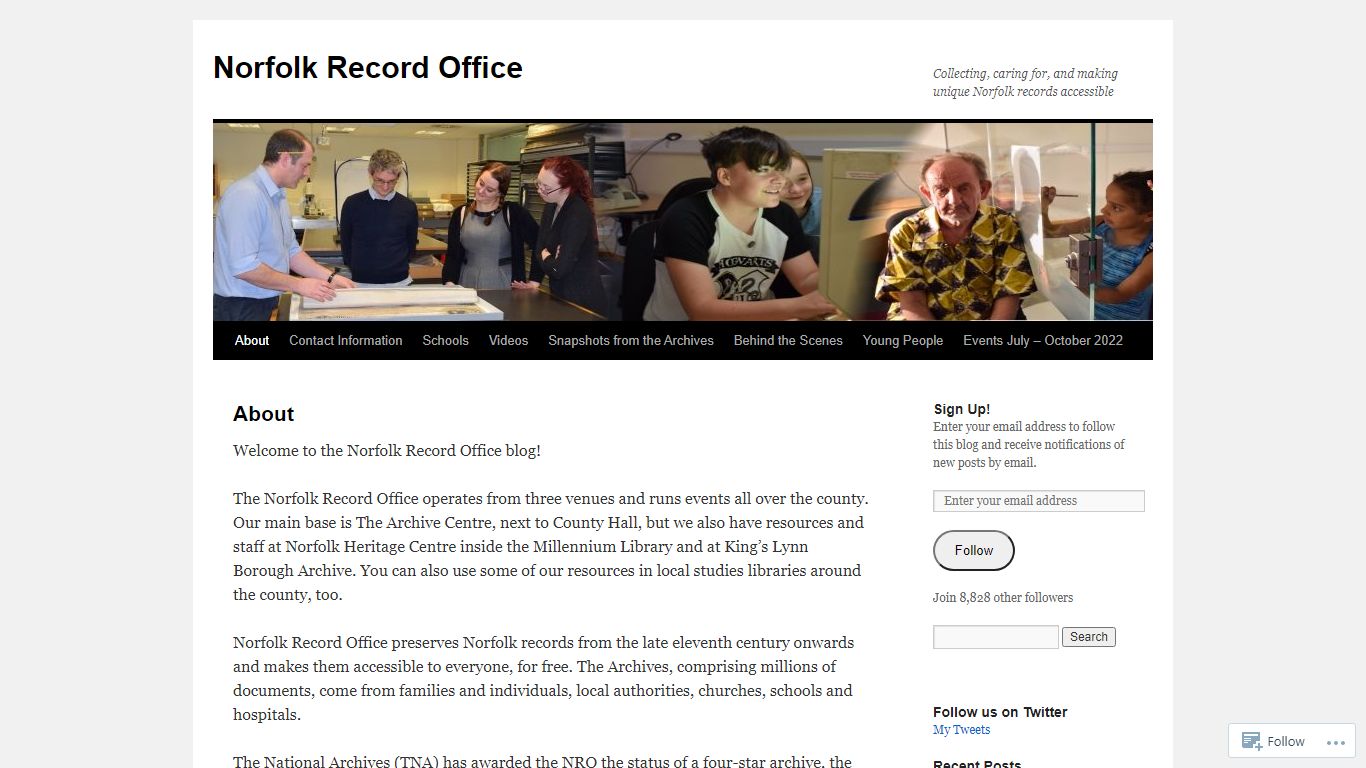 About | Norfolk Record Office